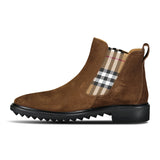 Burberry Allostock Suede Chelsea Boots Brown - Boinclo ltd - Outlet Sale Under Retail