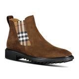 Burberry Allostock Suede Chelsea Boots Brown - Boinclo ltd - Outlet Sale Under Retail