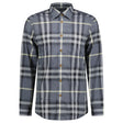 Burberry 'Claverdon' Check Shirt in Grey & Black - Boinclo - Outlet Sale Under Retail