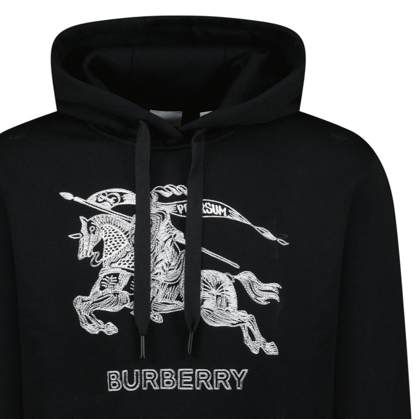 Burberry 'Drake' Embroidery Hooded Sweatshirt Black - Boinclo - Outlet Sale Under Retail