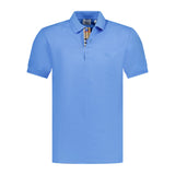 'Eddie' Polo-Shirt Blue