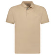 Burberry 'Eddie' TB Check Placket Polo - Shirt Beige - Boinclo - Outlet Sale Under Retail