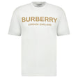 Burberry 'Ellison' London Logo Print T-Shirt White - Boinclo - Outlet Sale Under Retail