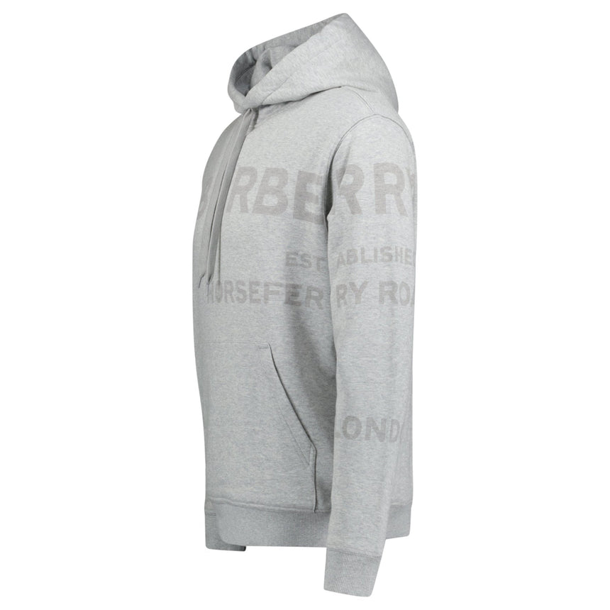 Burberry 'Farley' Logo Print Hooded Sweatshirt Grey - Boinclo - Outlet Sale Under Retail