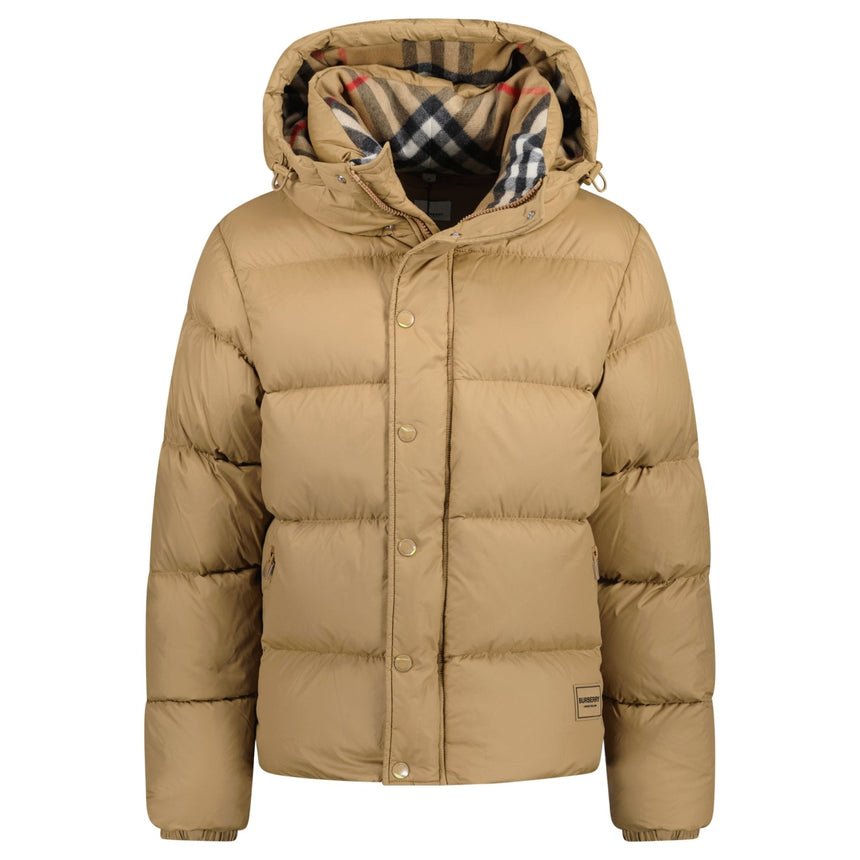 Burberry Halsby Down Puffer Jacket Beige - Boinclo - Outlet Sale Under Retail