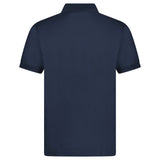 Burberry 'Hartford' Check Placket Polo Navy - Boinclo - Outlet Sale Under Retail