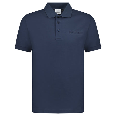 Burberry 'Hartford' Embossed Logo Polo Navy - Boinclo - Outlet Sale Under Retail