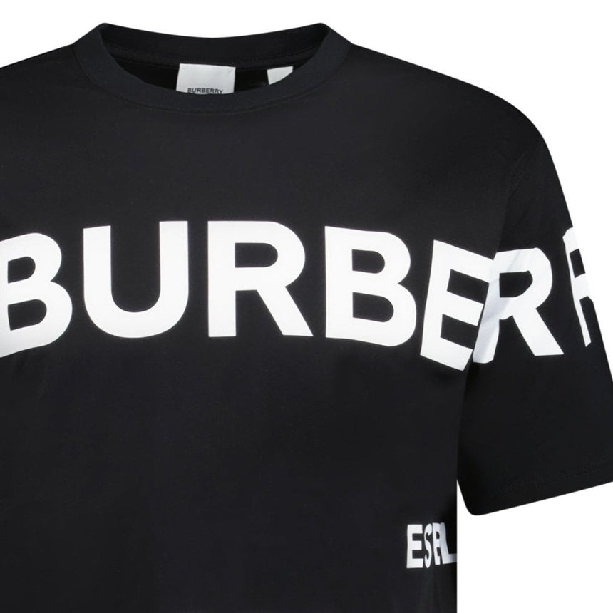 Burberry Horseferry Cotton T-Shirt Black - Boinclo - Outlet Sale Under Retail