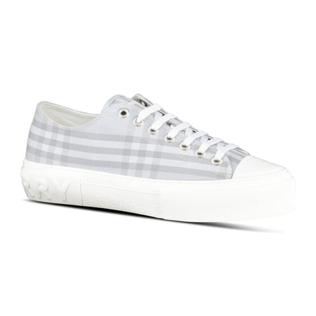 Burberry 'Jack Low' Check Trainers Grey - Boinclo - Outlet Sale Under Retail