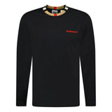 Burberry 'Jayson' Check Long Sleeve T-Shirt Black - Boinclo - Outlet Sale Under Retail