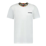 'Jayson' Check T-Shirt White