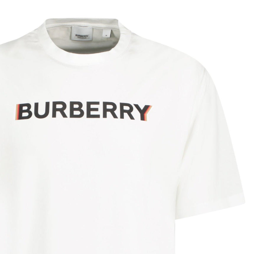 Burberry Logo Print T-Shirt White - Boinclo ltd - Outlet Sale Under Retail