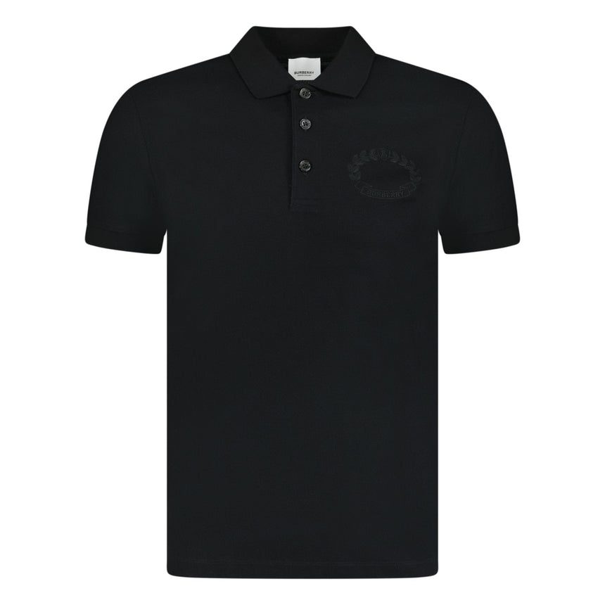 Burberry 'Walworth' Crest Polo-Shirt Black - Boinclo ltd - Outlet Sale Under Retail