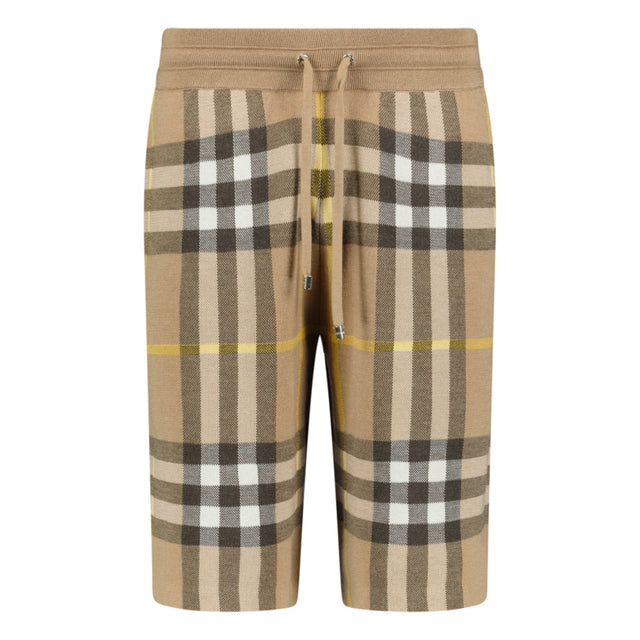 Burberry 'Weaver' Cotton Shorts Truffle Check Brown - Boinclo ltd - Outlet Sale Under Retail