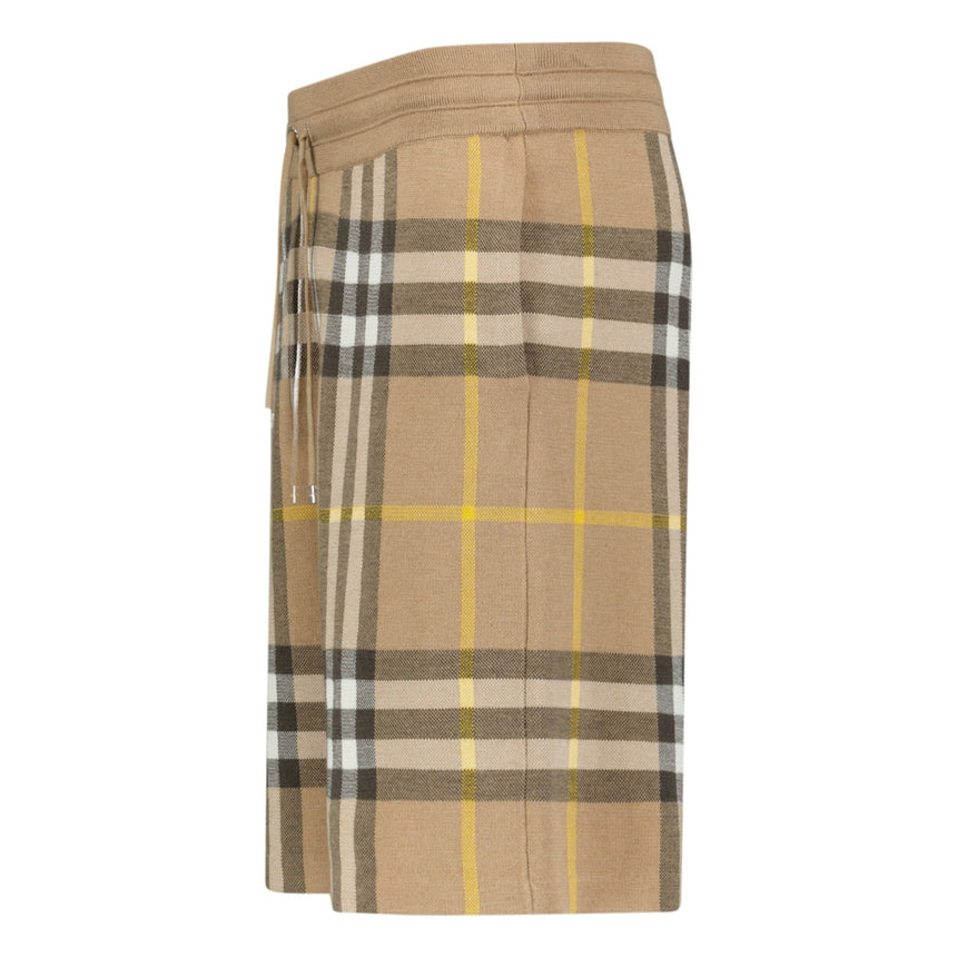 Burberry 'Weaver' Cotton Shorts Truffle Check Brown - Boinclo - Outlet Sale Under Retail