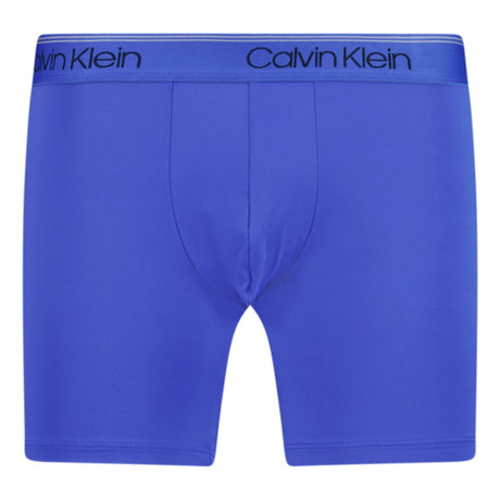 Calvin Klein Microfiber Stretch Boxers Navy X2, Black, Blue & Khaki (5 Pack) - Boinclo - Outlet Sale Under Retail