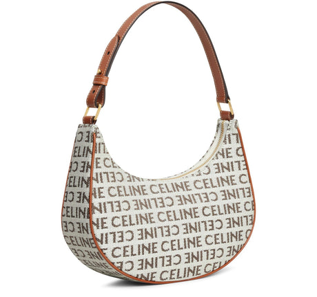 Celine Ava bag in textile Celine Logo All - Over - Boinclo - Outlet Sale Under Retail