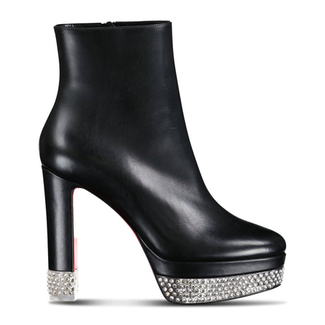 Christian Louboutin Cassandribooty Leather Ankle Boots Black - Boinclo - Outlet Sale Under Retail