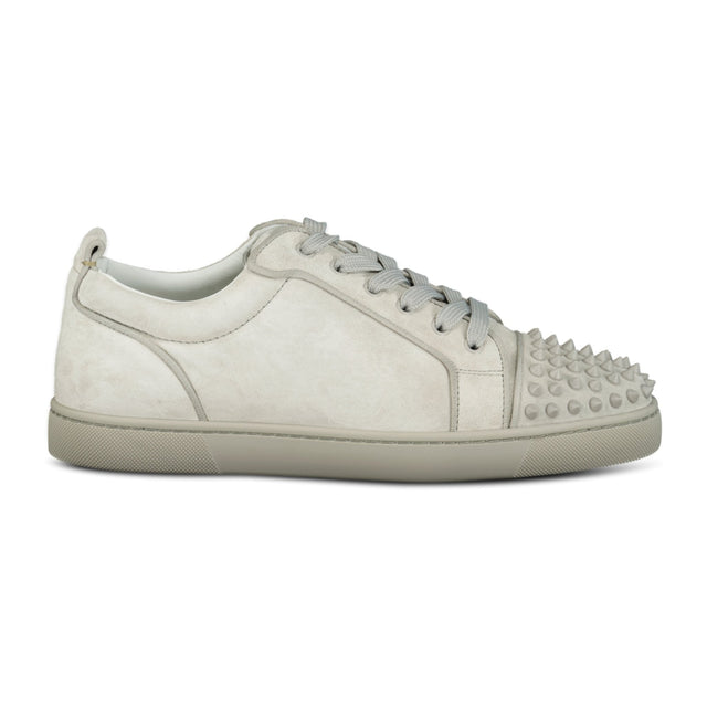 Christian Louboutin 'Junior Spikes' Orlato Sneakers Light Grey - Boinclo ltd - Outlet Sale Under Retail