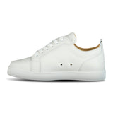 Christian Louboutin 'Louis Junior Flat' Trainers White - Boinclo - Outlet Sale Under Retail