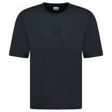 CP Company 20/1 Jersey Boxy Logo T-Shirt Black Sand - Boinclo - Outlet Sale Under Retail