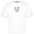 CP Company 20/1 Jersey Boxy Logo T-Shirt White - Boinclo - Outlet Sale Under Retail