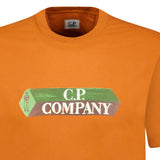 CP Company 30/1 Jersey 3D Logo T-Shirt Bombay Brown - Boinclo - Outlet Sale Under Retail