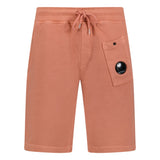 CP Company Bermuda Cotton Lens Shorts Coral - Boinclo ltd - Outlet Sale Under Retail