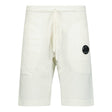 CP Company Bermuda Lens Shorts White - Boinclo ltd - Outlet Sale Under Retail