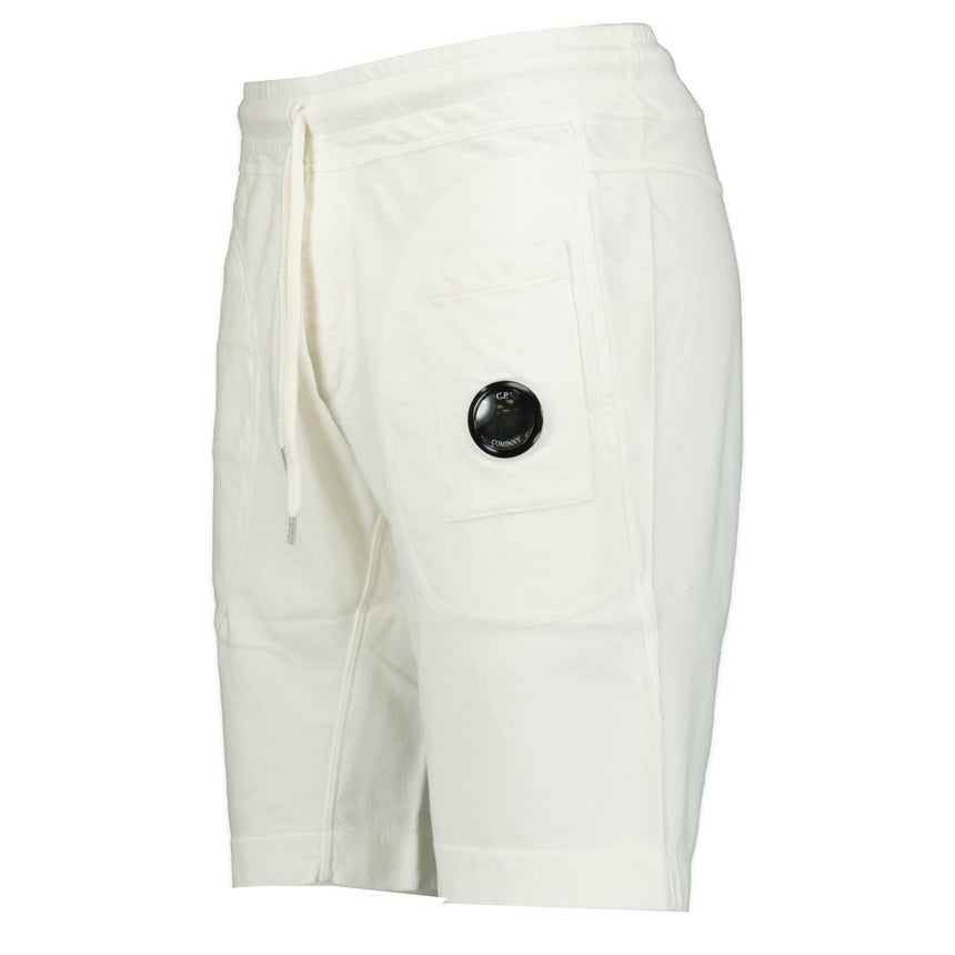 CP Company Bermuda Lens Shorts White - Boinclo - Outlet Sale Under Retail