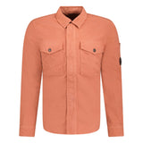 CP Company Button-Up Overshirt Coral - Boinclo ltd - Outlet Sale Under Retail