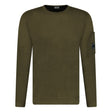 CP Company Cotton Arm Lens Knit Sweatshirt Khaki - Boinclo ltd - Outlet Sale Under Retail