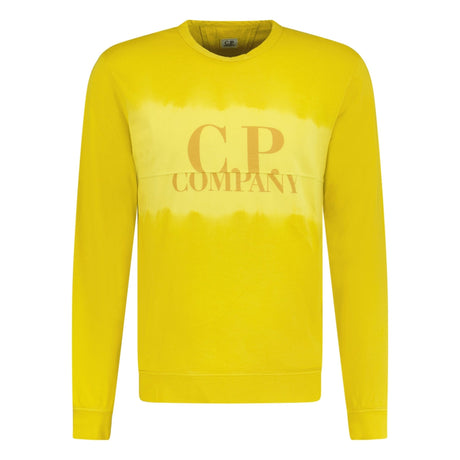 CP Company Dye Logo Sweatshirt Yellow - Boinclo ltd - Outlet Sale Under Retail