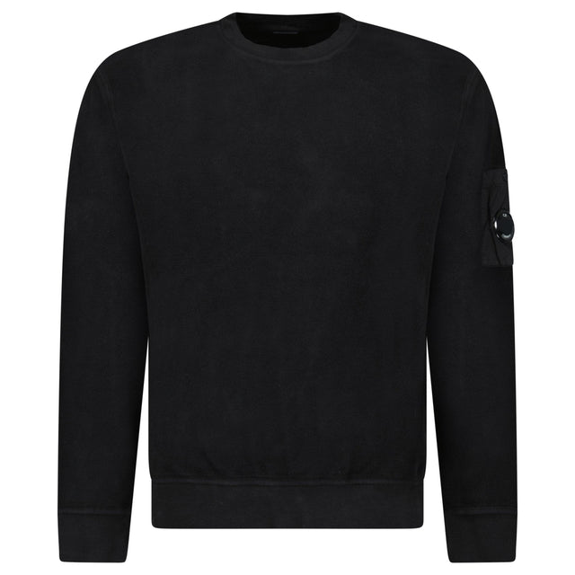 CP Company Emerized Diagonal Sweatshirt in Black - Boinclo - Outlet Sale Under Retail