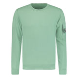 CP COMPANY GREEN BAY LIGHT FLEECE CREW NECK - Boinclo ltd - Outlet Sale Under Retail