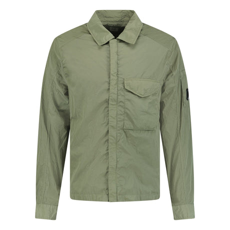 CP Company Lens Chrome Zip - Up Jacket Military Green - Boinclo ltd - Outlet Sale Under Retail