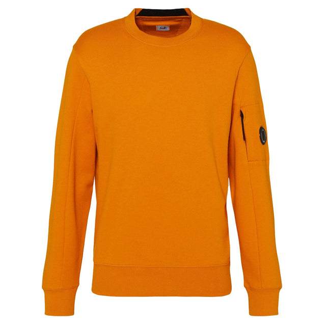 CP Company Lens Logo Sweatshirt Desert Sun - Boinclo ltd - Outlet Sale Under Retail