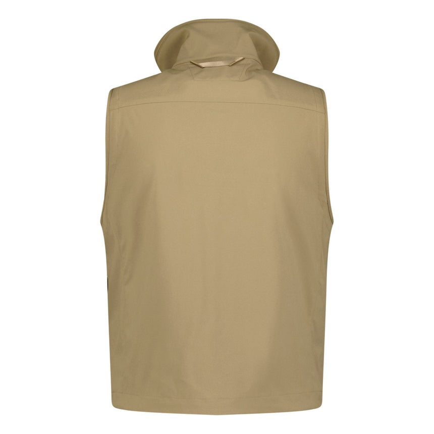 CP Company Lens Shell - R Vest Beige - Boinclo ltd - Outlet Sale Under Retail