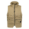 CP Company Lens Shell - R Vest Beige - Boinclo ltd - Outlet Sale Under Retail