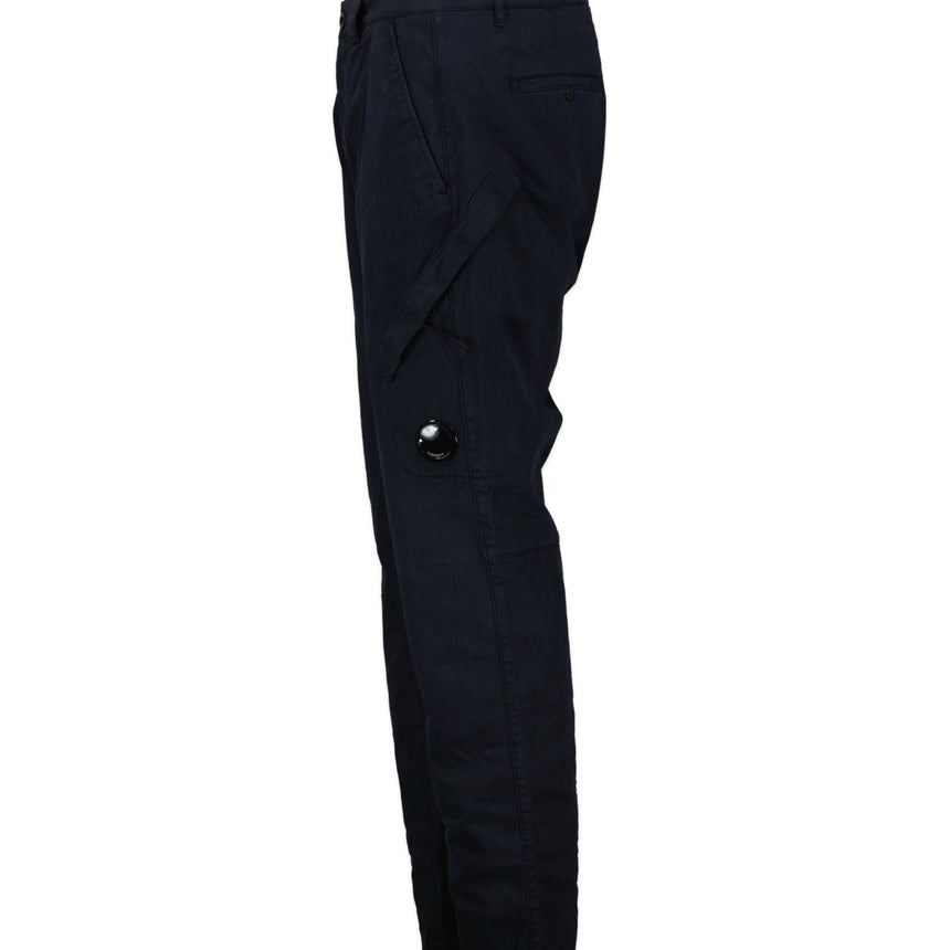 CP Company Lens Stretch Sateen Cargo Pants Navy - Boinclo - Outlet Sale Under Retail