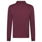 CP Company Long Sleeve Piquet Polo T-Shirt Potent Purple - Boinclo - Outlet Sale Under Retail