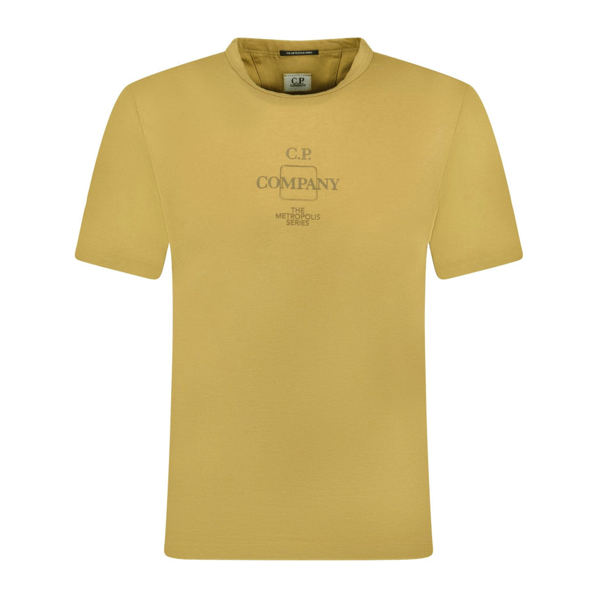 CP Company Metropolis T-Shirt Cumin - Boinclo ltd - Outlet Sale Under Retail