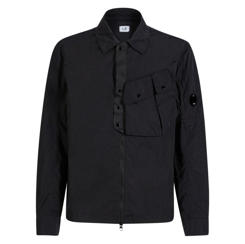 CP Company Overshirt Chrome Black - Boinclo ltd - Outlet Sale Under Retail