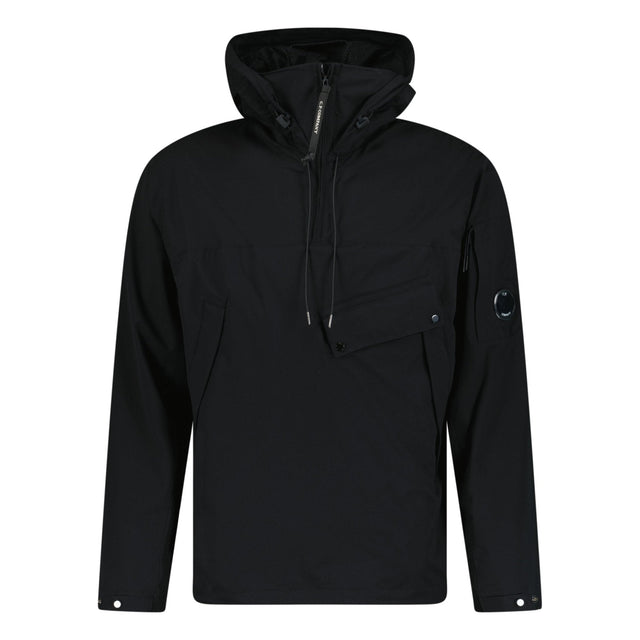 CP Company Pro-Tek 1/4 Zip Lens Jacket Black - Boinclo ltd - Outlet Sale Under Retail