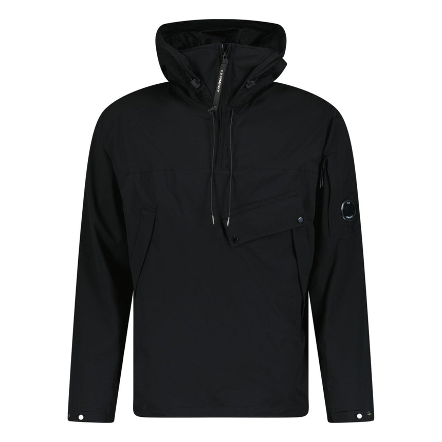 CP Company Pro-Tek 1/4 Zip Lens Jacket Black - Boinclo ltd - Outlet Sale Under Retail