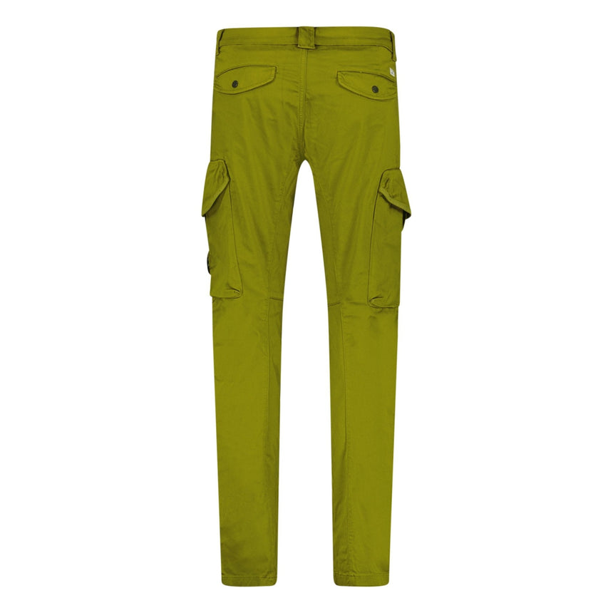 CP Company Sateen Stretch Cargo Pants Green - Boinclo - Outlet Sale Under Retail