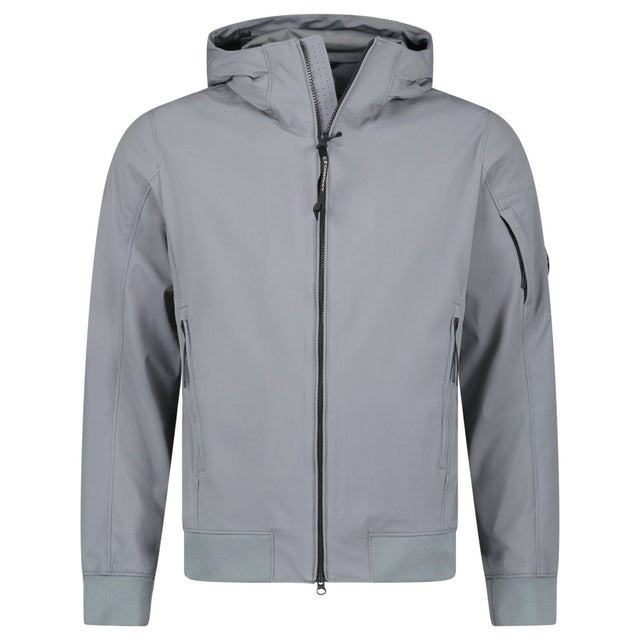 CP Company Softshell Arm Lens Jacket Grey - Boinclo - Outlet Sale Under Retail