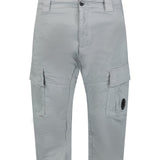 CP Company Stretch Sateen Cargo Pants Grey - Boinclo - Outlet Sale Under Retail