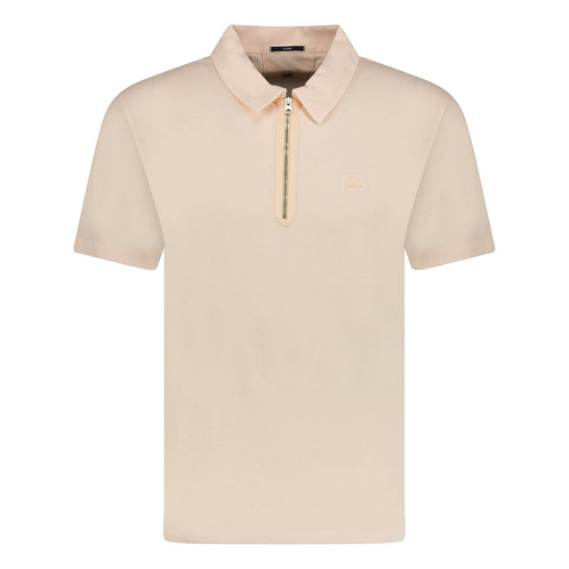 CP Company Tacting Piquet Zip Polo - Shirt Pink - Boinclo ltd - Outlet Sale Under Retail