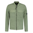 CP Company Taylon - L Lens Chrome Zip - Up Jacket Sage Green - Boinclo ltd - Outlet Sale Under Retail